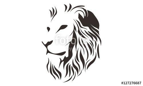 Lion Head Logo - Lion Head Logo Template Stock Image And Royalty Free Vector Files