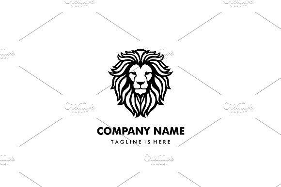 Lion Head Logo - lion head logo vector illustration ~ Logo Templates ~ Creative Market
