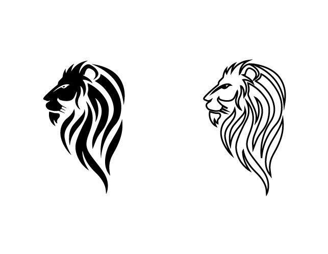 Lion Head Logo - Entry by taherhaider for Illustrate Lion head logo