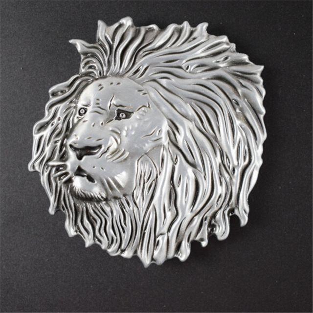 Lion Head Logo - Belt Buckle Metal 78MM Lion head Logo DIY Mens Clothes Luxury Brand ...