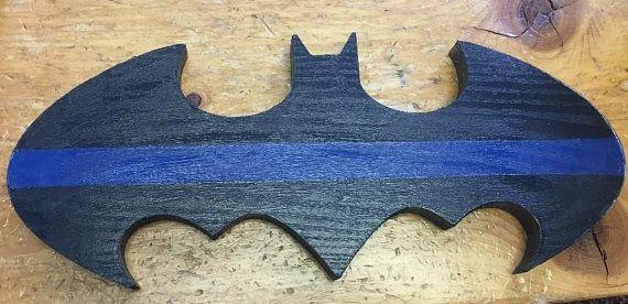 Thin Blue Batman Logo - Thin Blue Line Batman symbol | Career | Blue line, Thin blue lines ...