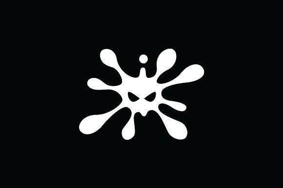 Splash Logo - Splash Face Logo Template ~ Logo Templates ~ Creative Market