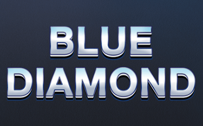 Blue Diamond Brand Logo - Blue Diamond Slot. Game by Red Tiger Gaming