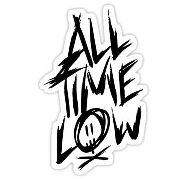 all time low logo skull transparent