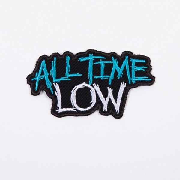 All-Time Low Logo - Time Low Logo Embroidered Patch