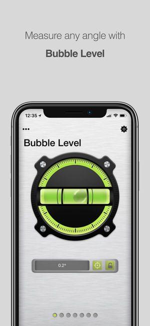 Green Bubble Phone with Hi Res Logo - Bubble Level for iPhone on the App Store