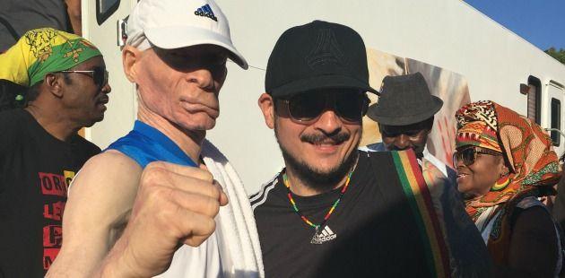 Yellowman Sun Logo - King Yellowman defends gay rights at Reggae on the MountainLos ...