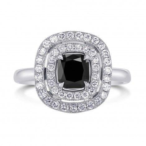 Red and Blue Diamond in White C Logo - What Are Black Diamonds? Are They Real? - FAQ | Leibish