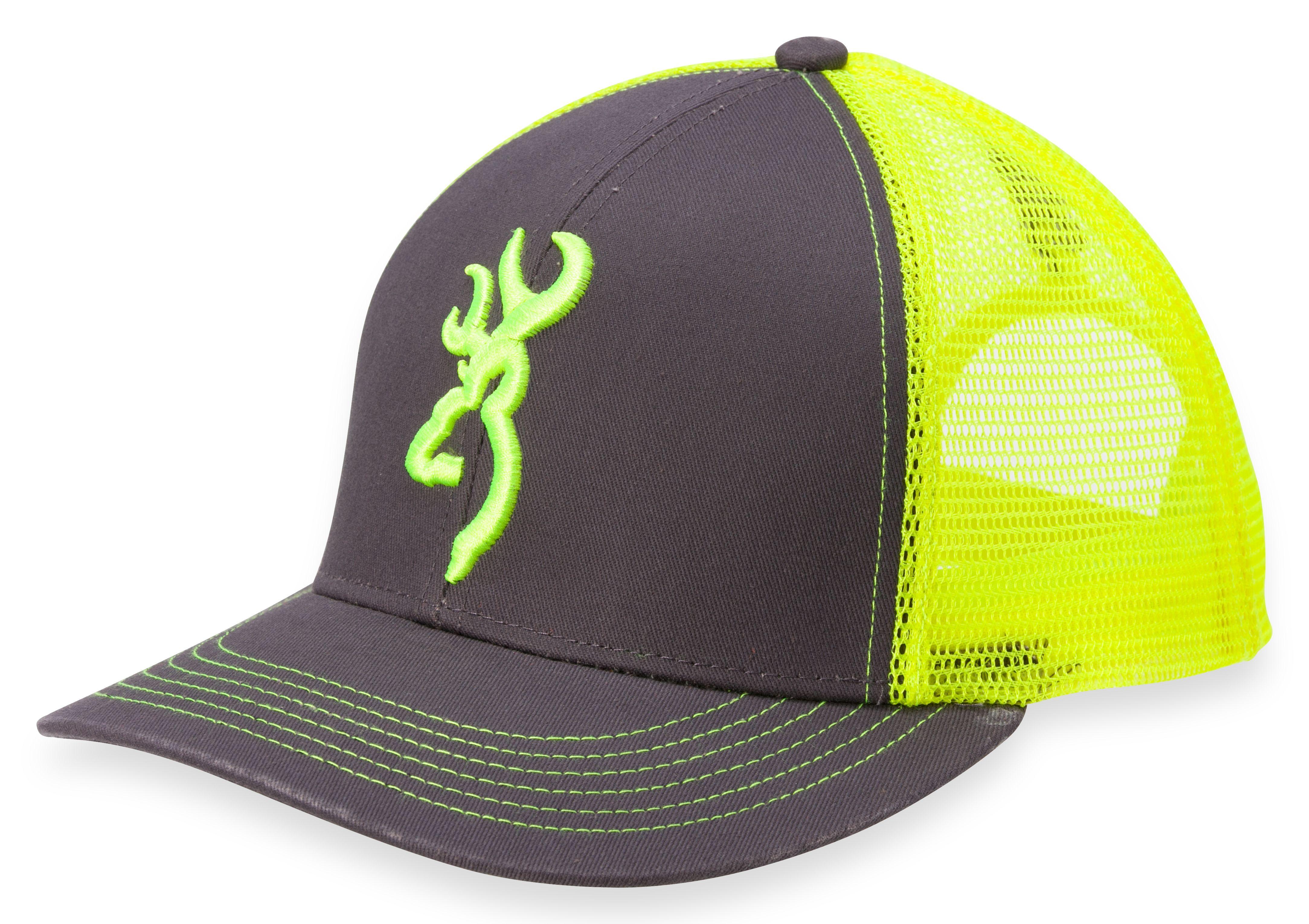 Green Bubble Phone with Hi Res Logo - Flashback Cap - Charcoal/Neon Green