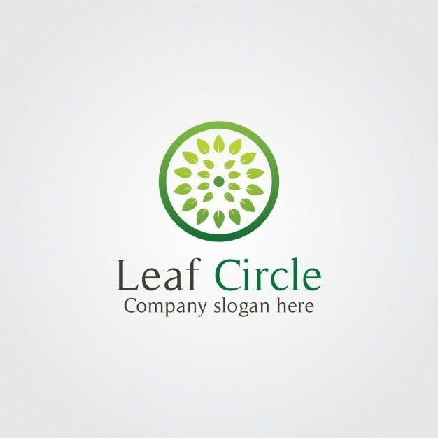 Leaf Circle Logo - Abstract leaf circle logo Vector | Free Download