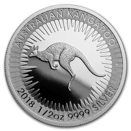 Silver Kangaroo Logo - Buy 2018 Australia 1/2 oz Silver Kangaroo Proof (ANDA Special ...