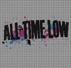 All-Time Low Logo - All Time Low Logo Crochet Pattern