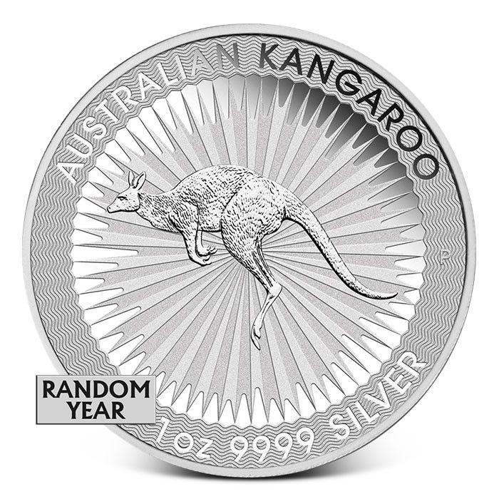 Silver Kangaroo Logo - 1 oz Australian Silver Kangaroo | Random Year | Provident