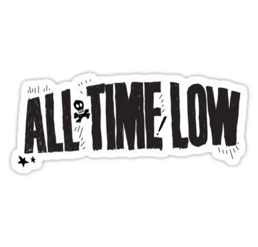 All-Time Low Logo - ALL TIME LOW (BLACK LOGO)