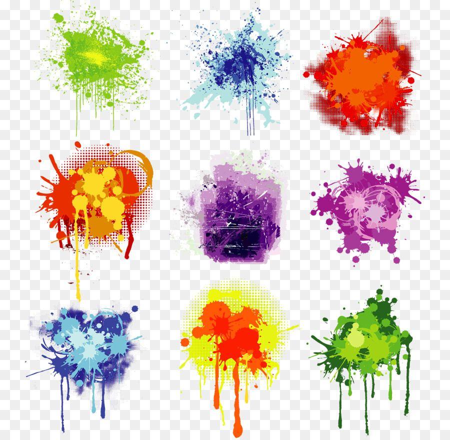 Color Splat Logo - Splash Logo Paint - splat halftone png download - 800*876 - Free ...