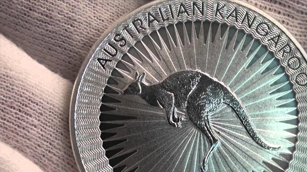 Silver Kangaroo Logo - Close-up look at the 2016 Australian Kangaroo Silver Bullion Coin ...