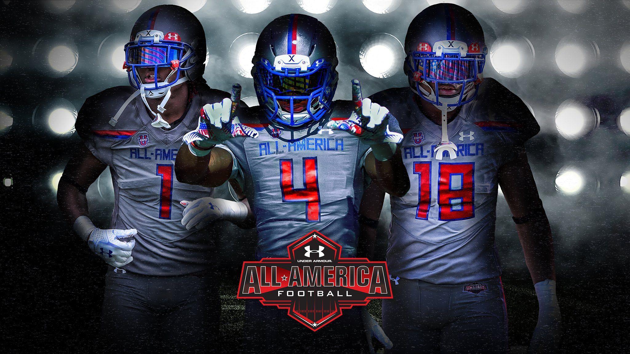 Under Armour Team Football Logo - Under Armour and U.S. ARMY All America Football Team VR Experience