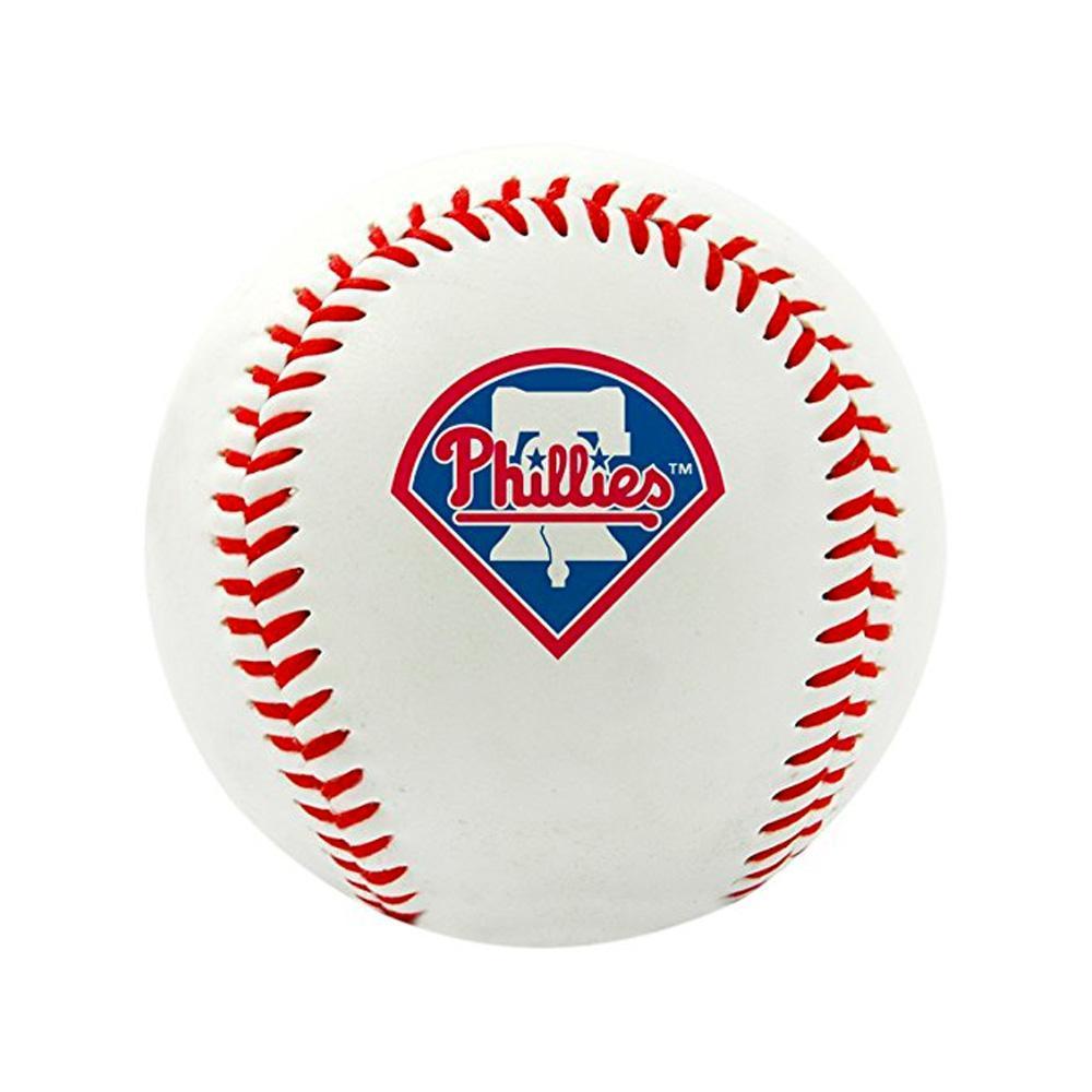 Phillies Baseball Logo - Philadelphia Phillies Rawlings MLB Team Logo Baseball Ball | US ...