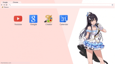 Google Chrome Sexy Logo - sakuya shirase idolmaster anime sexy Chrome Themes - ThemeBeta