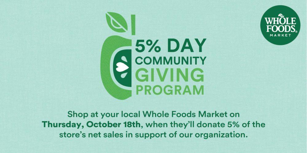 Whole Foods Market Logo - How Shopping at Whole Foods on 10/18 Helps CFSA | Carolina Farm ...