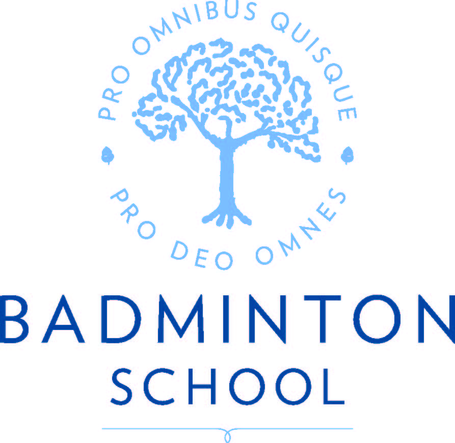 Blue Badminton Logo - Badminton School LOGO - Colour - Independent Schools for Hire