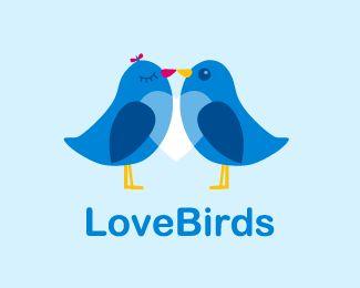 Love Birds Logo - LoveBirds Designed