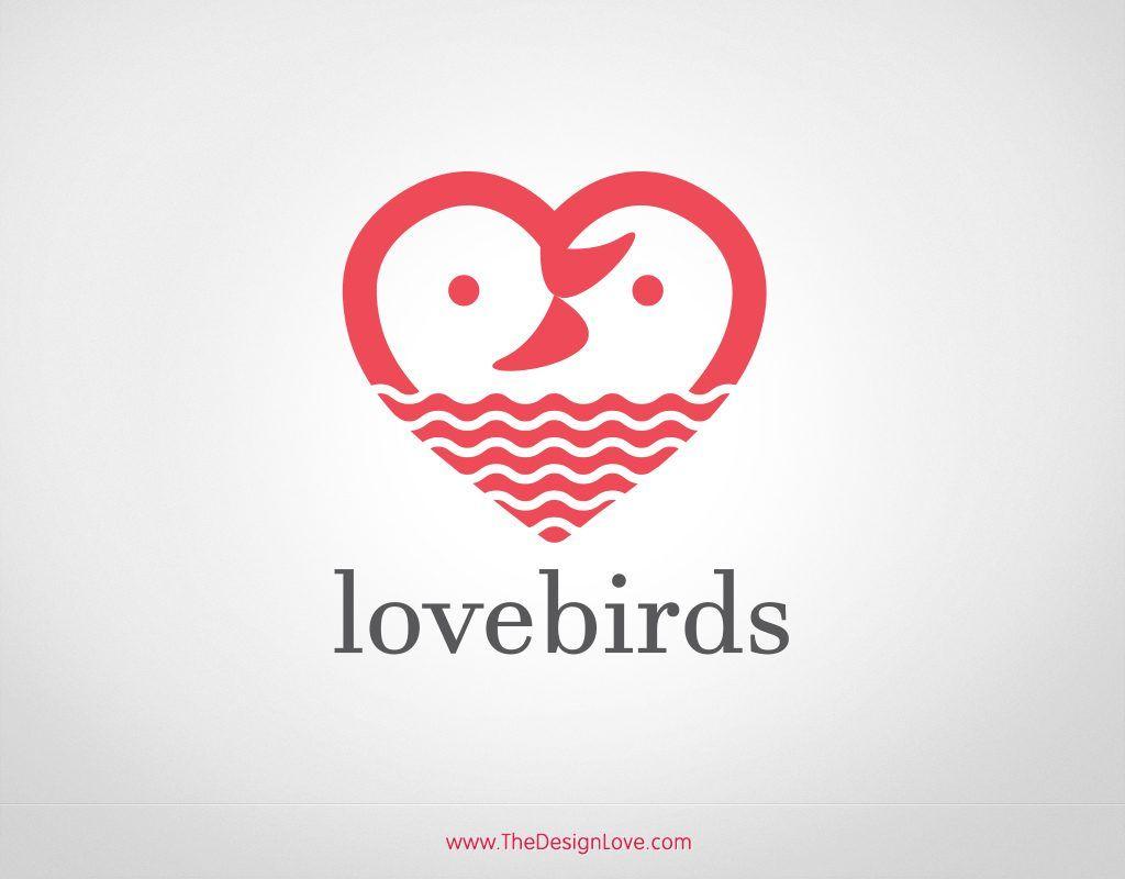 Love Birds Logo - Free Vector Swan Logo for Start-up