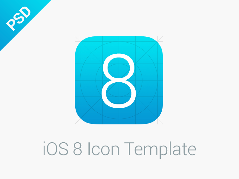 iPad App Logo - iOS 8 Icon Template by Kai Mallie | Dribbble | Dribbble