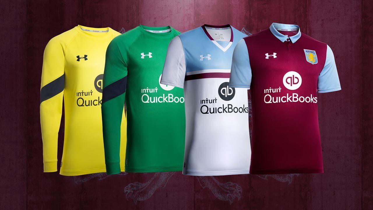 Under Armour Team Football Logo - Under Armour debuts Aston Villa football club kits - News ...