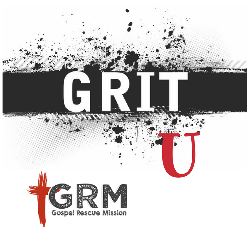 Grit Logo - Grit U | Gospel Rescue Mission
