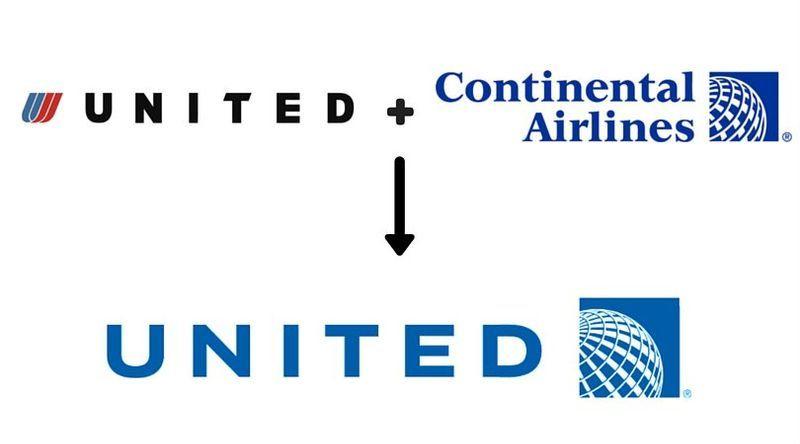 New United Continental Logo - things to think of before rebranding your business