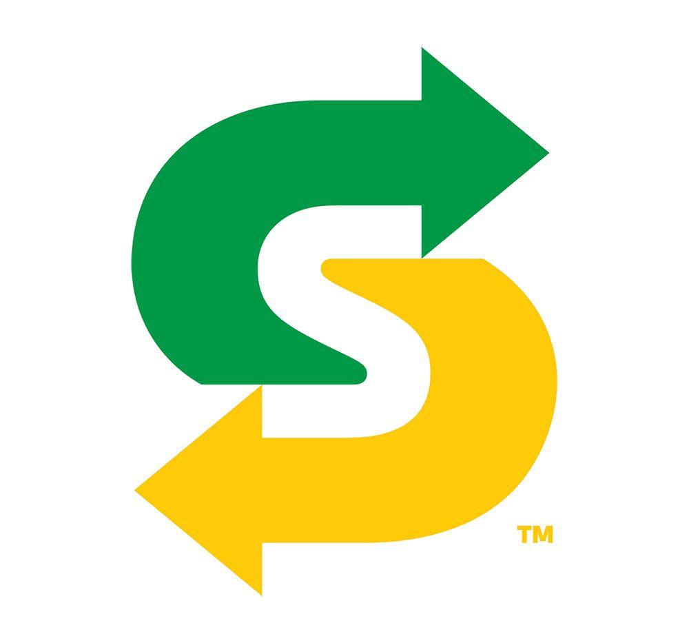 Green and Yellow Logo - Behind the Subway logo. Logo Design Love