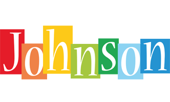 Johnson Logo - Johnson LOGO * Create Custom Johnson logo * Colors STYLE *