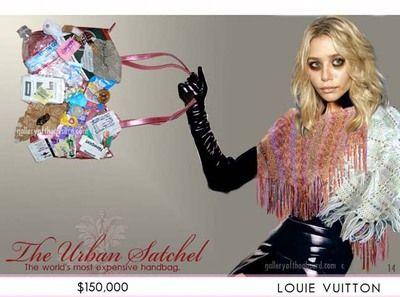Louis Vuitton Urban Logo - Gallery of the Absurd: The World's Most Expensive Handbag