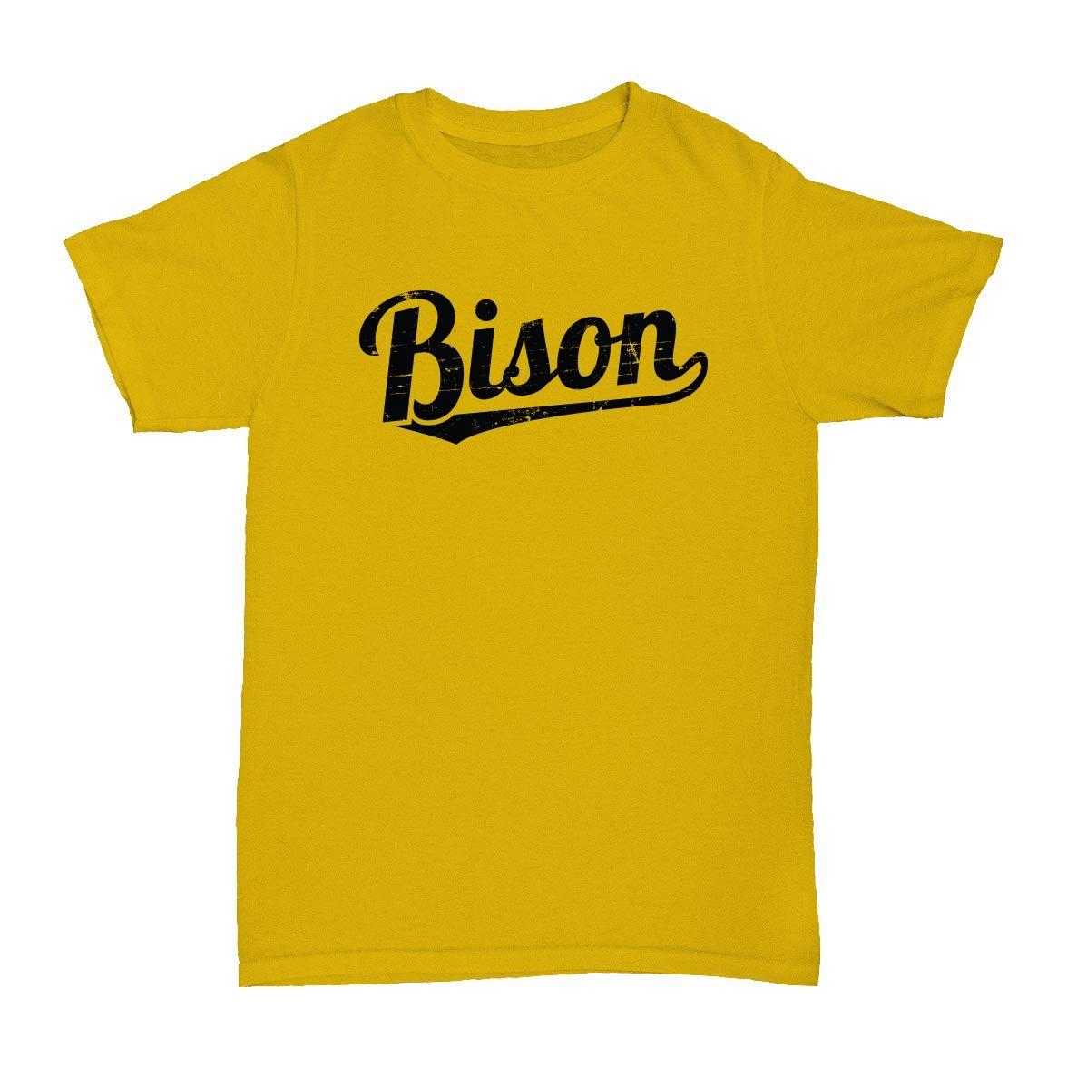 Beachwood Bison Logo - Beachwood Script Bison Ring Spun T-Shirt – Hometown Threads