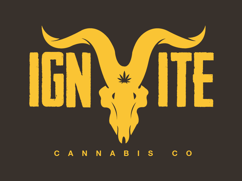 Cool Weed Logo - Ignite Cannabis Company logo concept by Kostas Petridis. Dribbble
