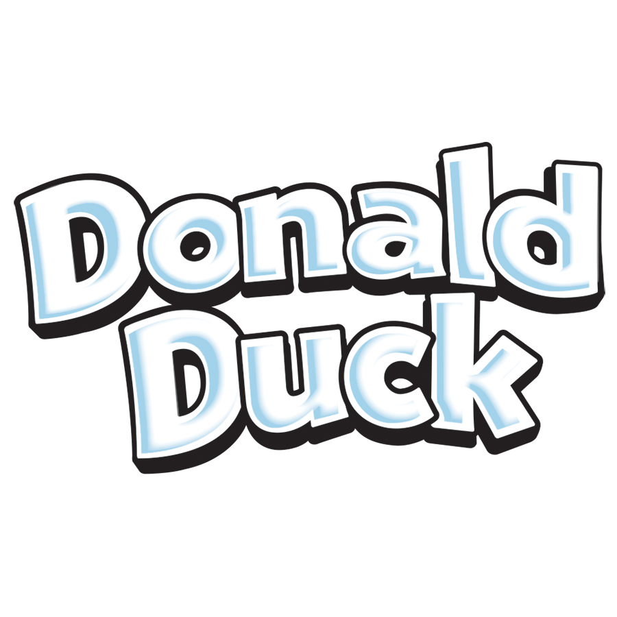 Donald надпись. Donald Duck надпись. Donald Duck logo.