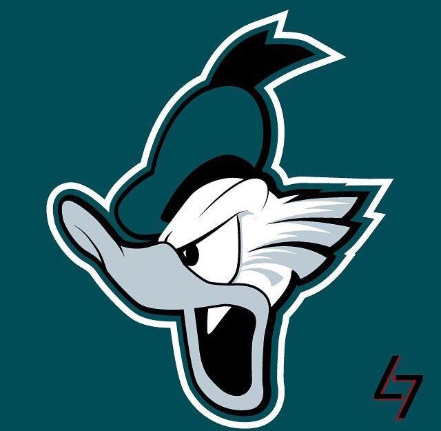 Donald Duck Logo - Philadelphia Eagles / Donald Duck by AK47 Studios | Football team ...