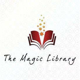 Poppy Books Logo - Book logo from www.stocklogos.com | Library | Pinterest | Book logo ...