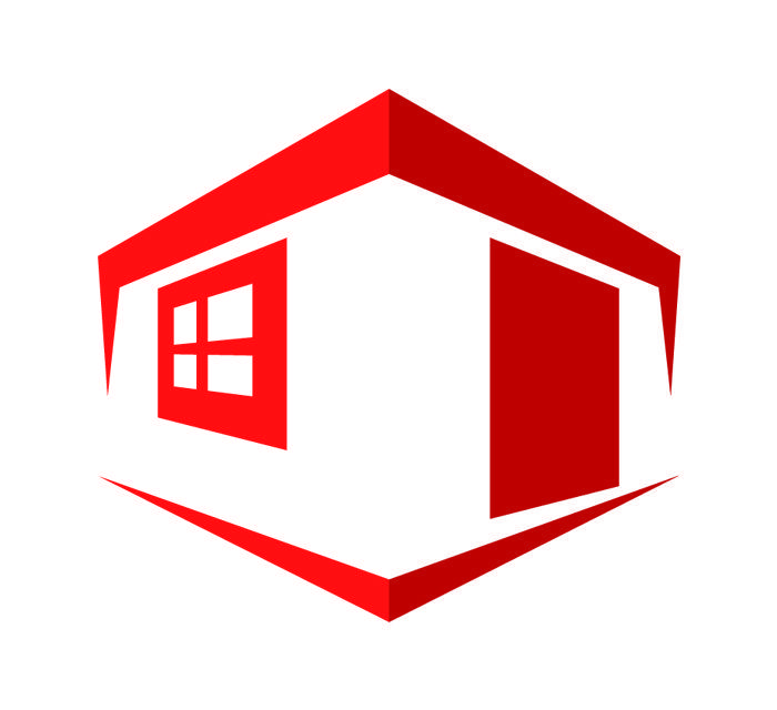 Red Real Estate Logo - Free Vector House Logos For Start Ups
