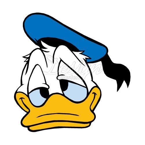 Donald Duck Logo - Donald Duck logo T Shirt Iron on Transfers N743