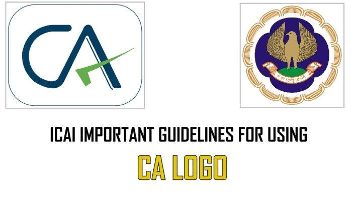 C&A Logo - ICAI Guidelines For Chartered Accountant Logo