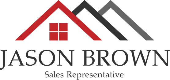 Red Real Estate Logo - Real Estate Properties. Jason Brown Real Estate