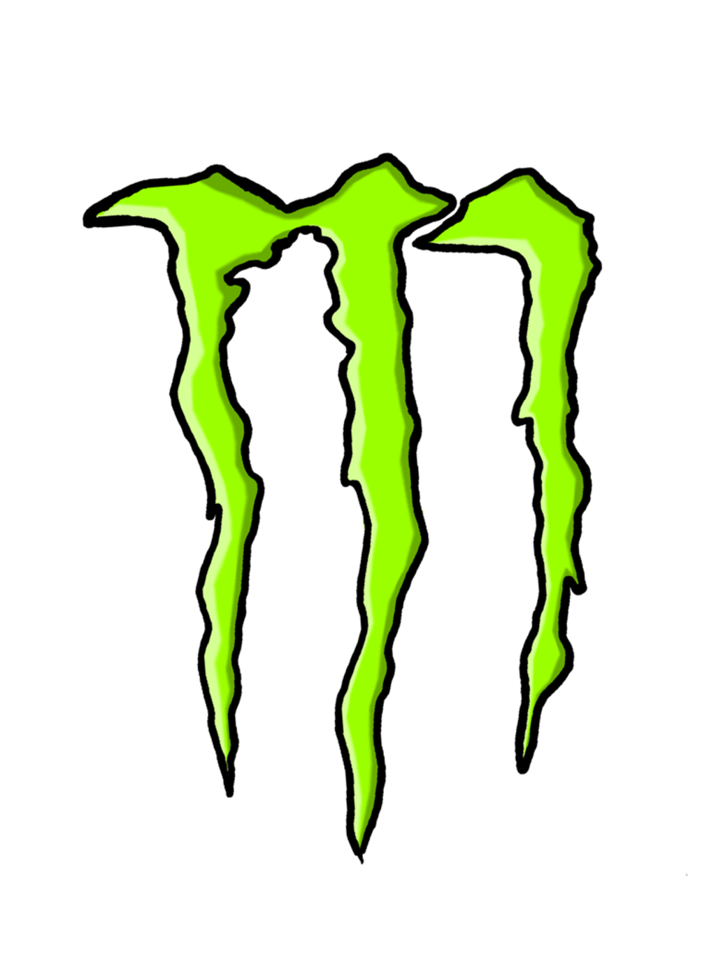 Green Monster Logo - monster logo green energydrink monsterenergy freetoedit...