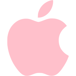 Pink Apple Logo - Pink apple icon pink site logo icons