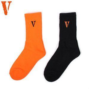 Vlone V Logo - VLONE V LOGO SOCKS ヴィーローン ソックス 靴下 (2色展開) :vlone-acce ...