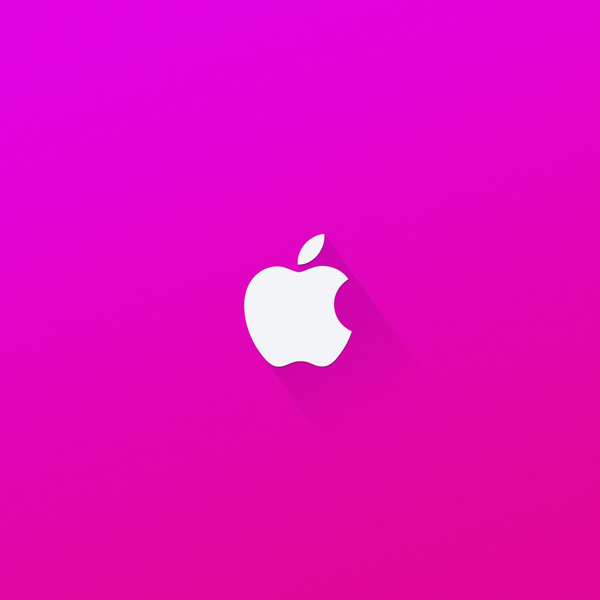 Pink Apple Logo - Download Apple Logo Pink 2048 x 2048 Wallpapers - 4600368 - girly ...