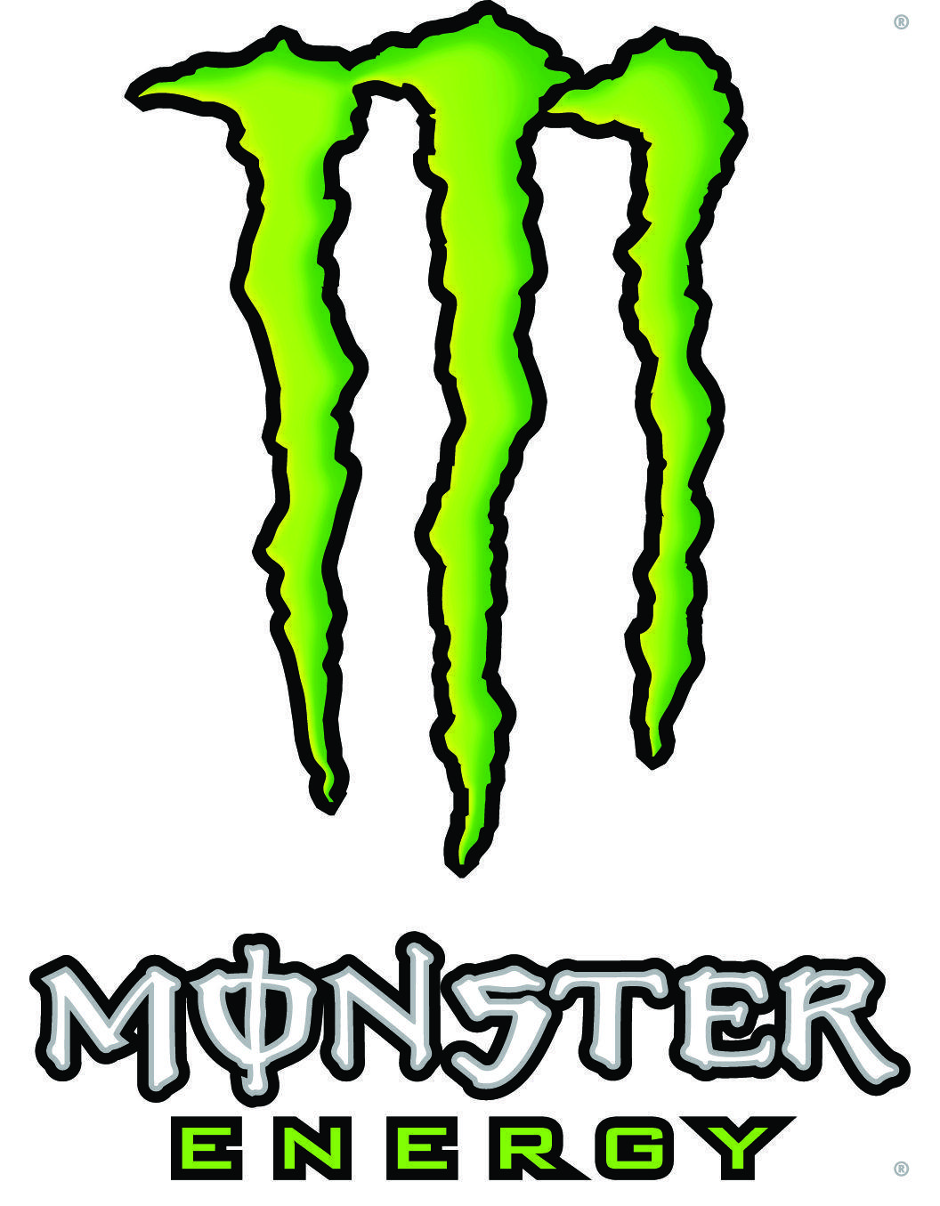 Green Monster Logo - Marketing Blog: Monster Energy and The Marketing Mix