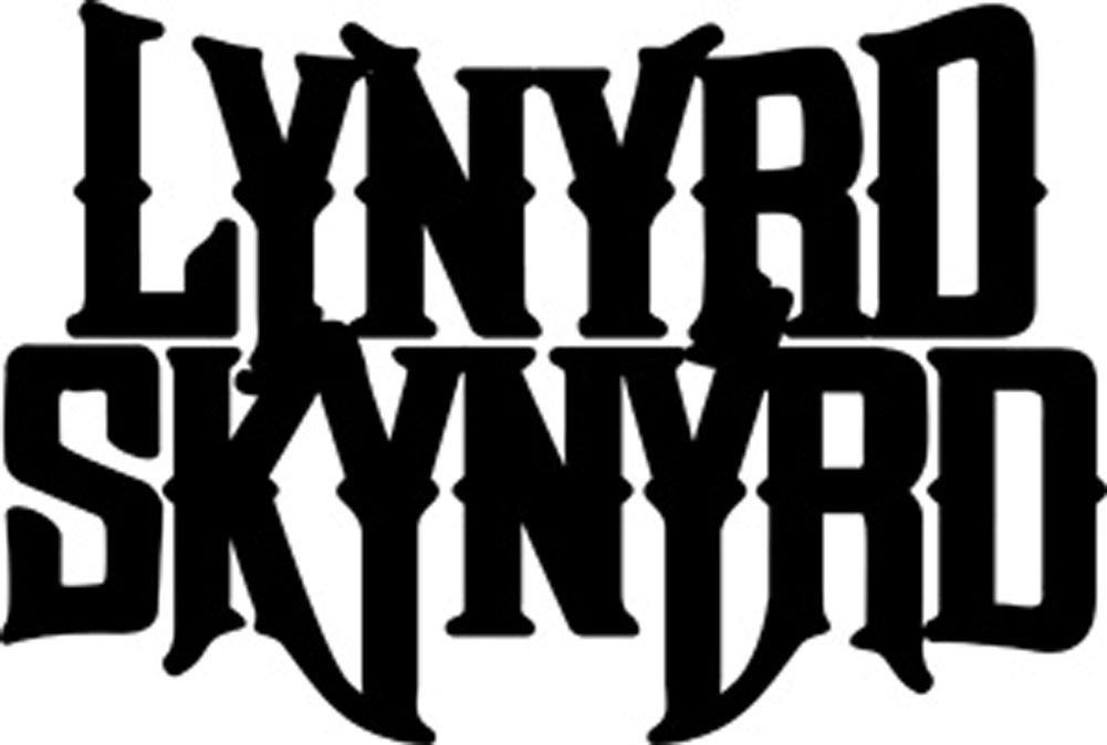 Lynyrd Skynyrd Logo - INACTIVE SKU-Lynyrd Skynyrd Logo Rub-On Sticker
