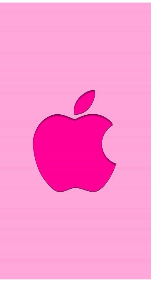 Pink Apple Logo - Pink apple logo | The BEAUTY of PINK | Apple logo wallpaper, Apple ...